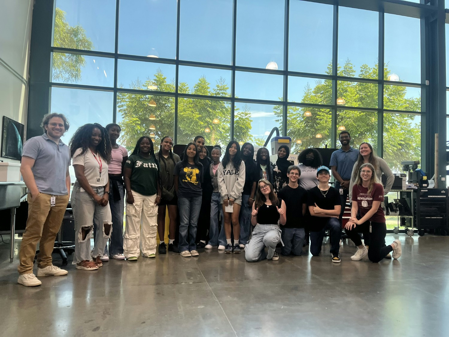 The Quartus STEM Committee and the volunteers hosted a Shadow Day at Quartus.