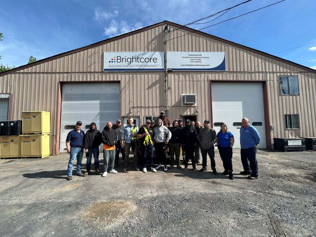 BCE Safety Training Day at the Rock Tavern, NY Warehouse.