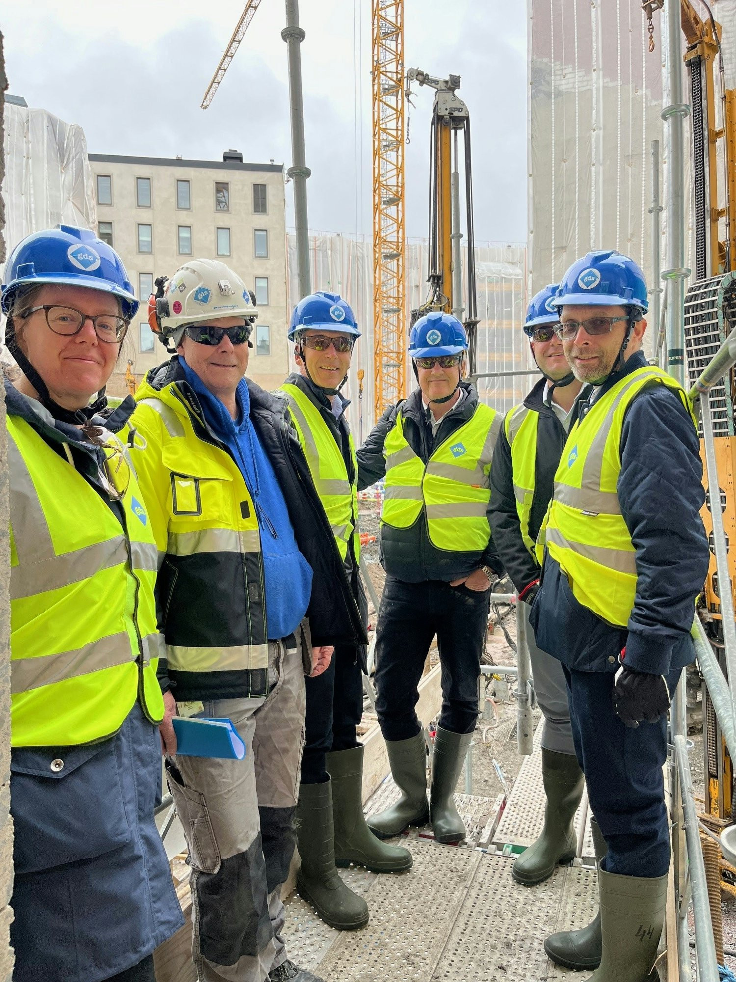 BCE Geothermal site walks in Stockholm, Sweden with our Stockholm based team. 