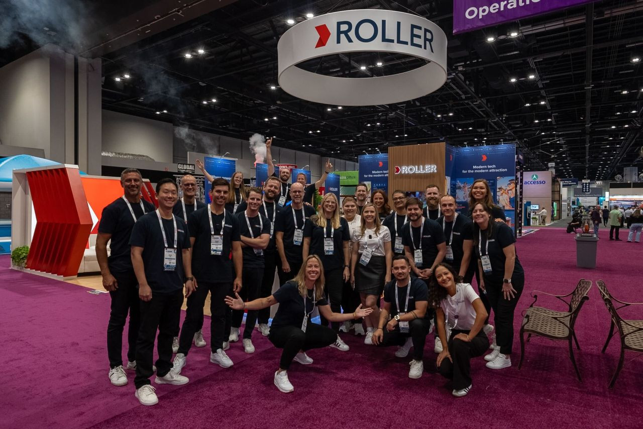 Energy, connection & career inspiration at IAAPA! Our team is proud to share ROLLER with the attractions industry! 