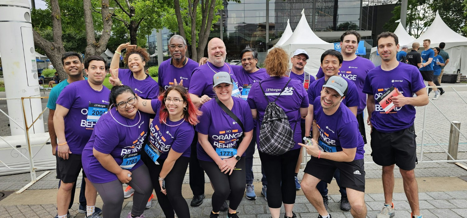 Encouraging healthy habits and strengthening team camaraderie at the JP Morgan Corporate Challenge for the second year.