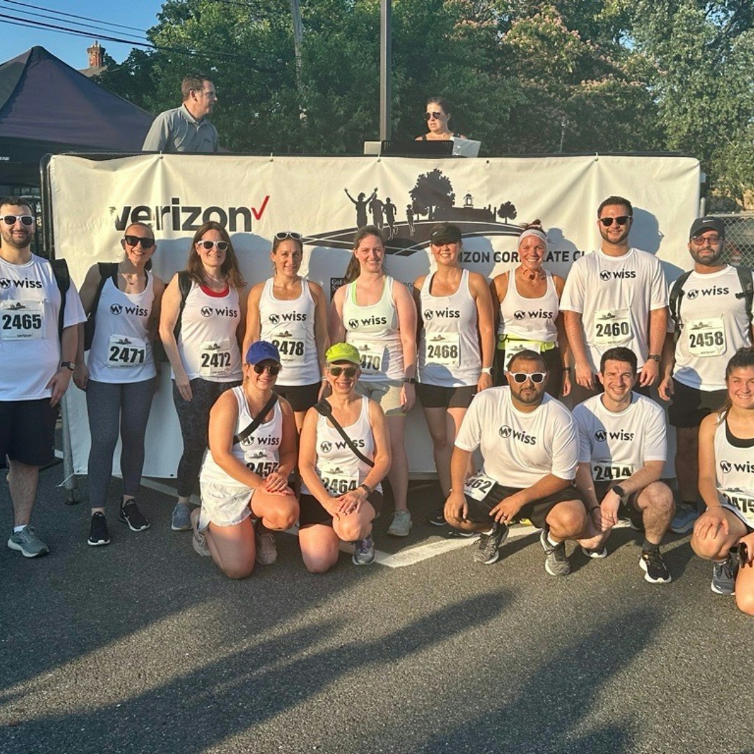 Team Wiss competed in a local 5k to benefit JBWS, a charity that supports services for domestic abuse victims.