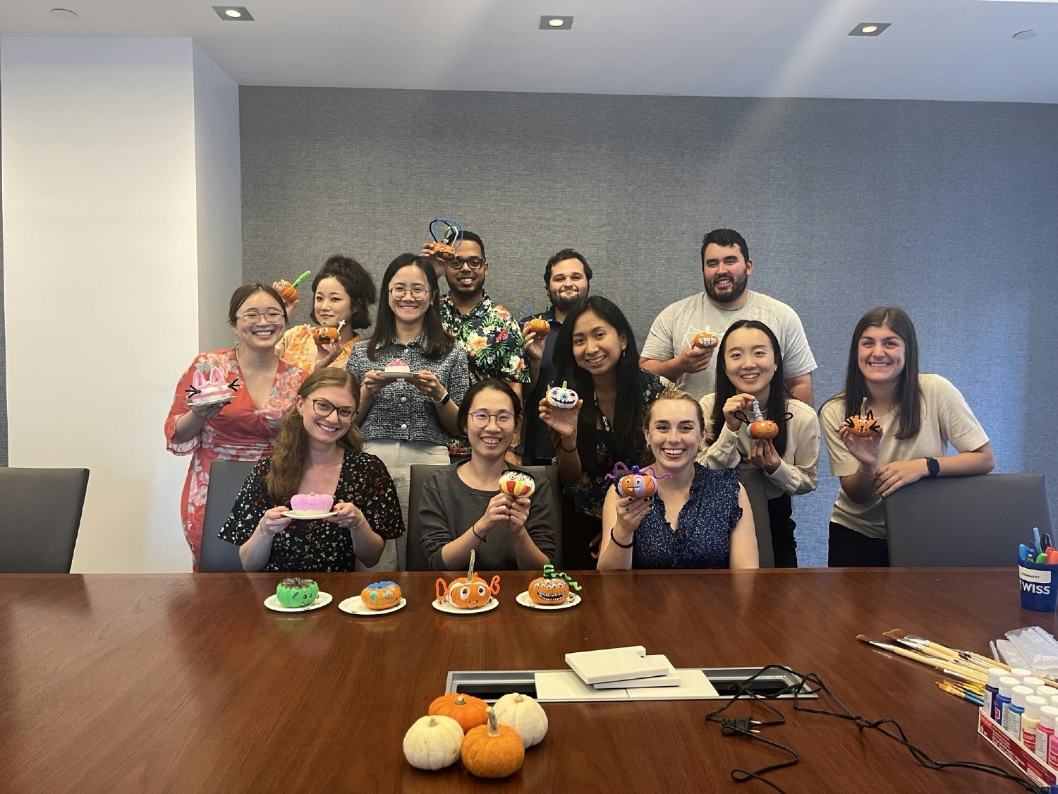 Our New York office is getting in the spooky spirit! Take a look at their creative pumpkin paintings 🎃