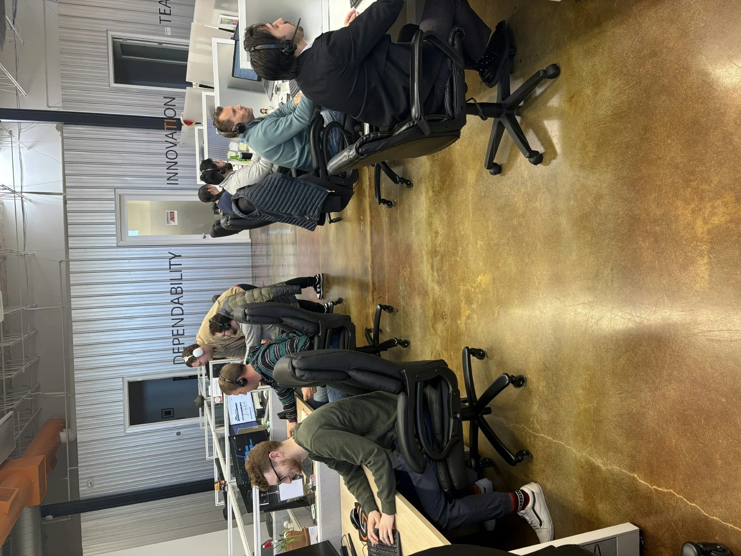 G&G sales team members hard at work