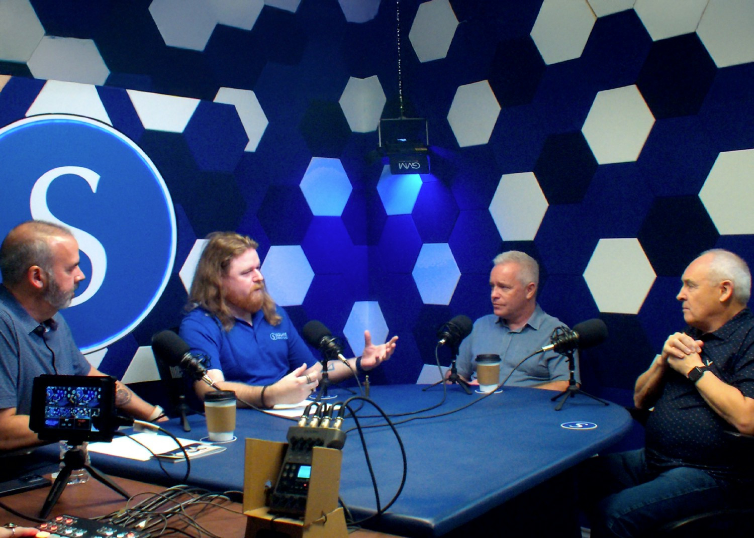 Behind the scenes of one of our exclusive Solaris podcasts, where we share insights and stories!
