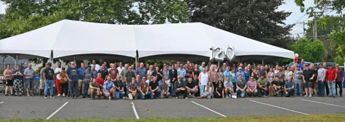 120 year celebration block party at Headquarters in Watertown, CT USA