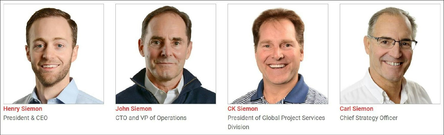 Siemon Family Leadership Team