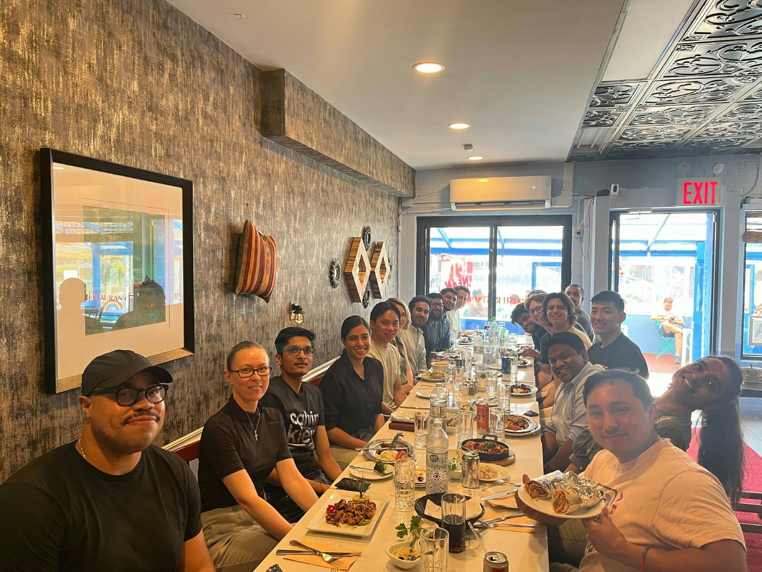 Team dinner.