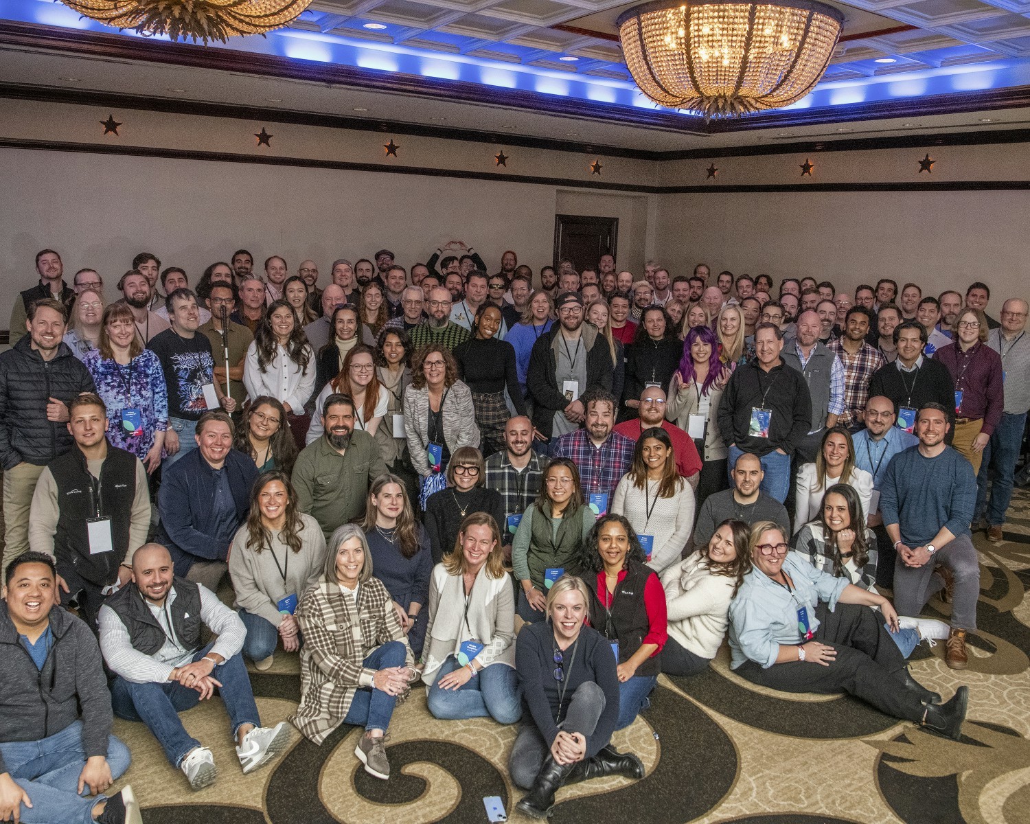 ActivTrak employees at our January 2024 in-person All Hands in Austin, TX