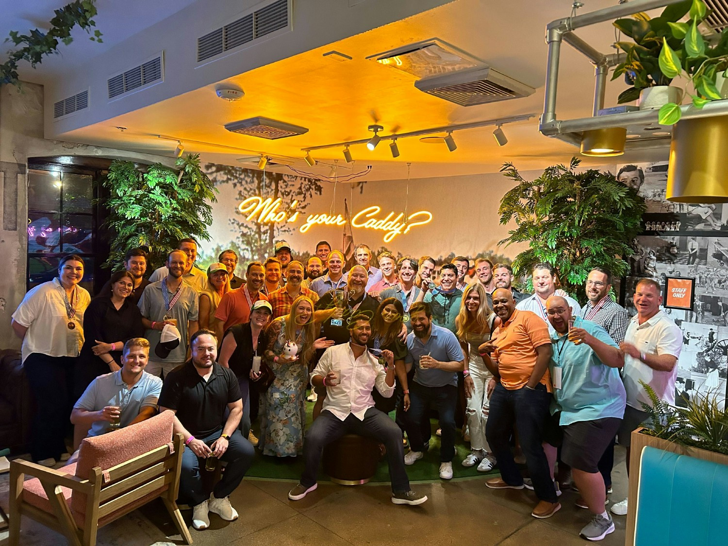 RKO wrap-up fun! Teammates unwind with minigolf, good vibes, and great company after a day of learning and connection.