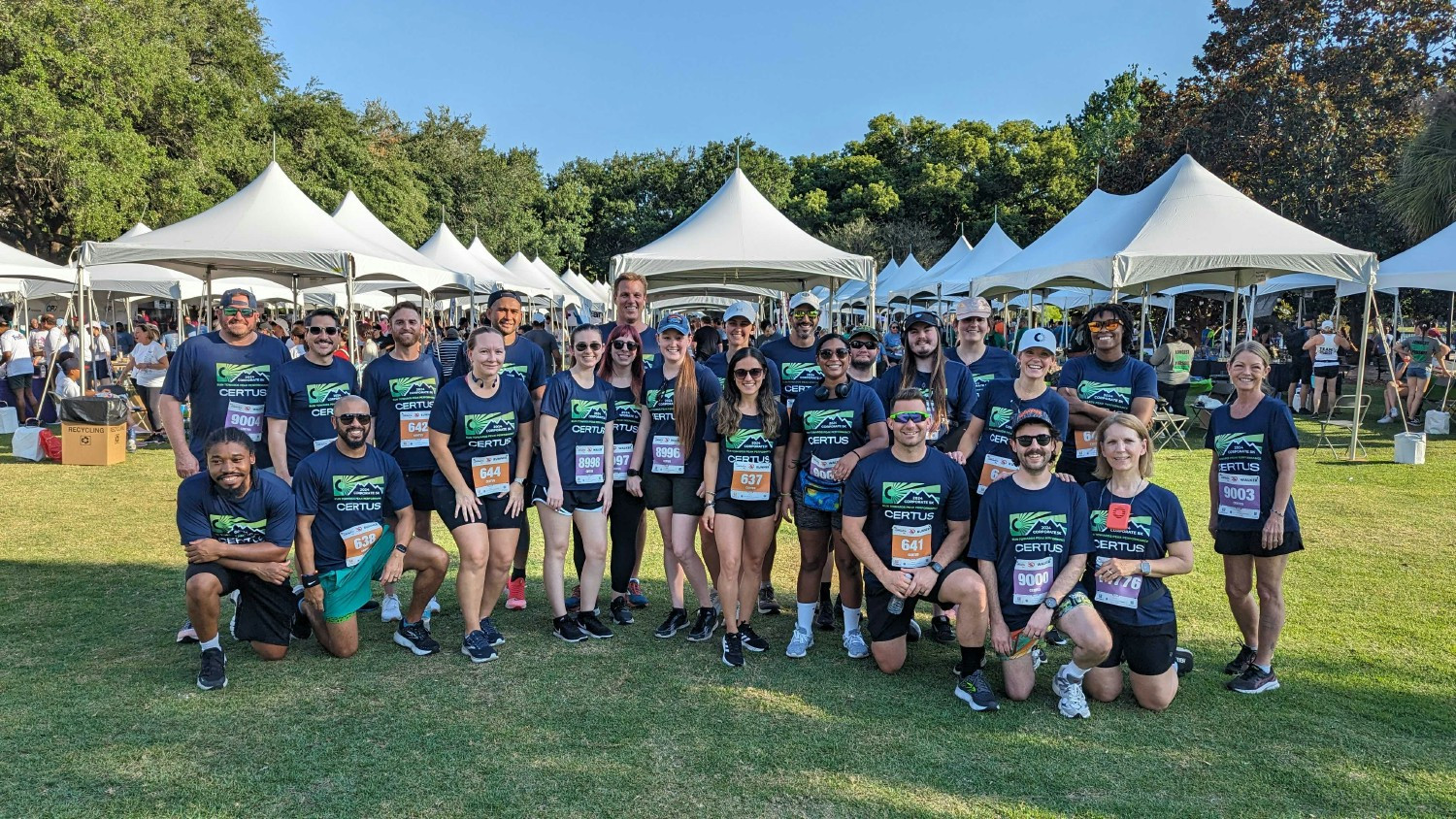 Teammates in our Orlando core site getting active for our annual 5k in downtown Orlando