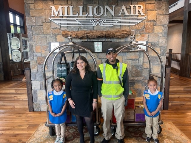 Million Air Austin hosted a baby shower for their Line Service Manager and new dad to be, Billy Kifer.