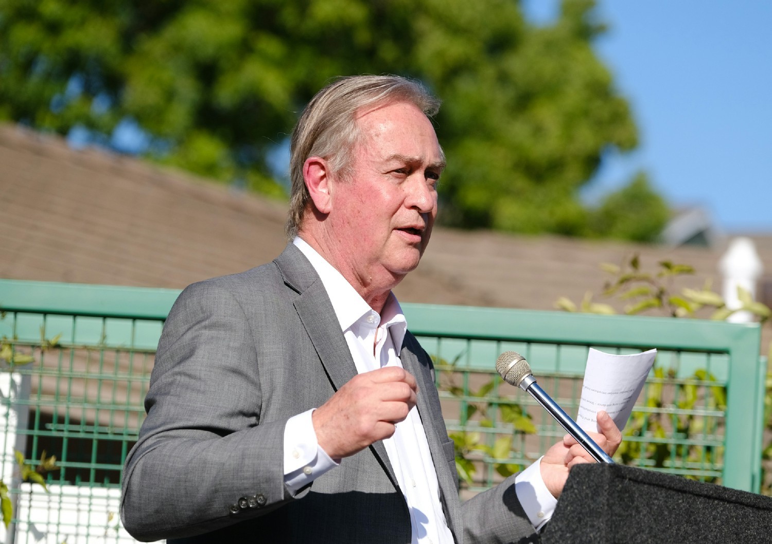 Steve Barklis, CEO at Madonna Gardens Opening Ceremony