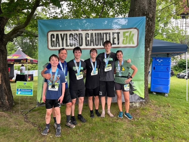 Adaptive Sports Gaylord Gauntlet with 1,100 participants, with funds raised for advancement in Rehabilitation Services