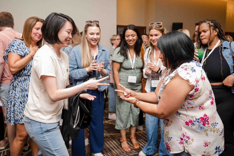 The competition heats up at Octave's annual Rock, Paper, Scissors tournament.