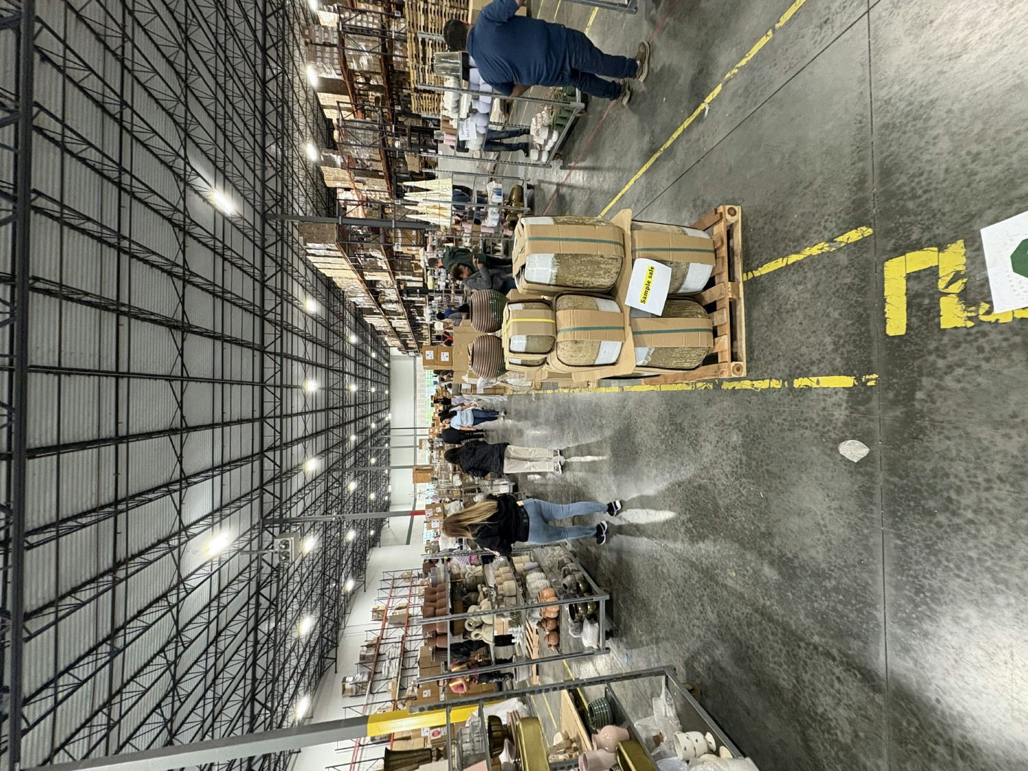 Ready, Set, Sample Sale! Employees get to get their hands on our samples - For free!