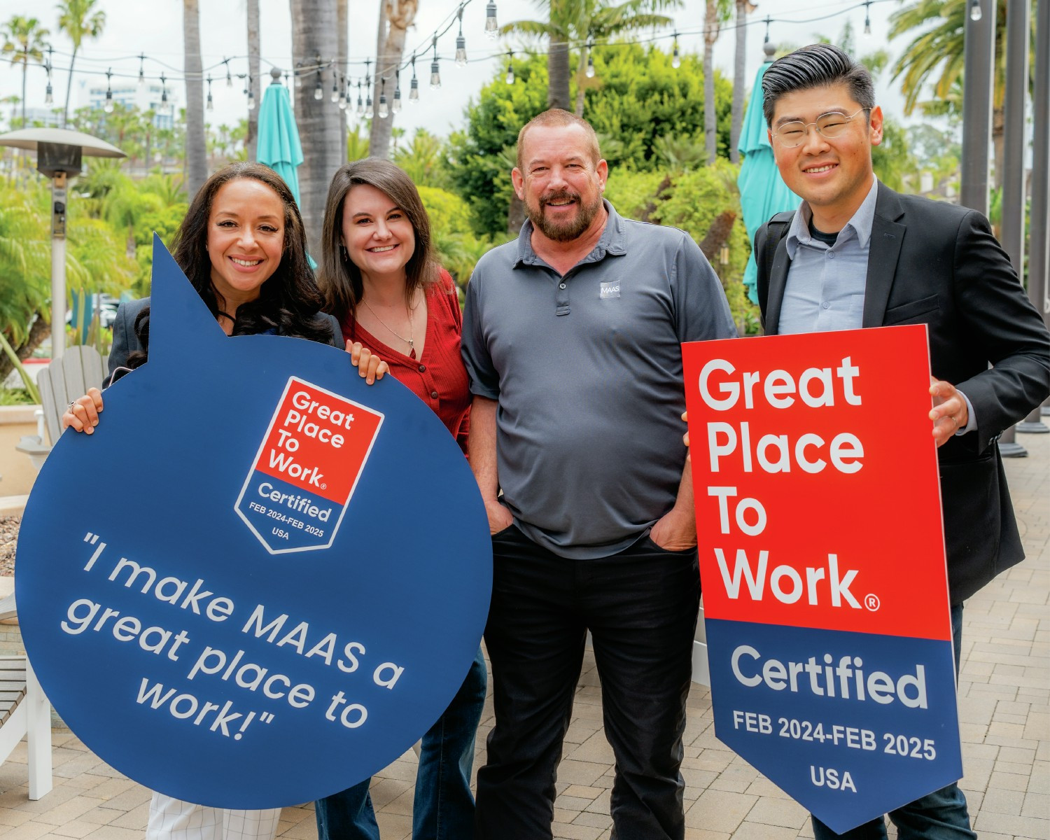 It’s the people that make MAAS exceptional! Proud, united, and driven—this is what a #GreatPlaceToWork looks like!