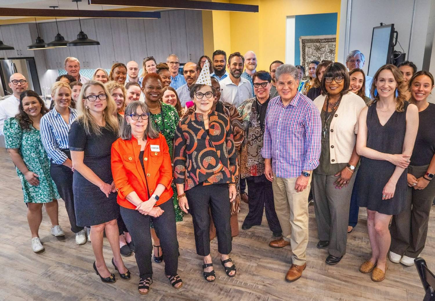 We celebrated Betsy Bassan’s 13 years of leadership as Founder, President, and CEO at Panagora in her last staff meeting
