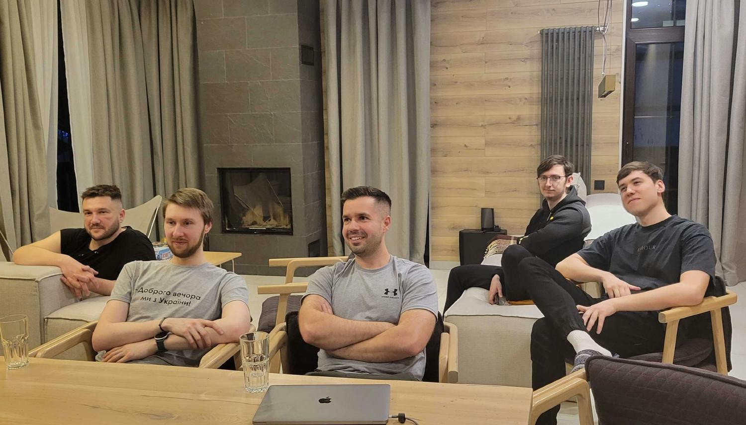Members of our Ukraine team