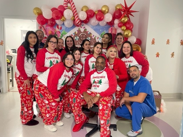 Group Photo at most recent pajama party