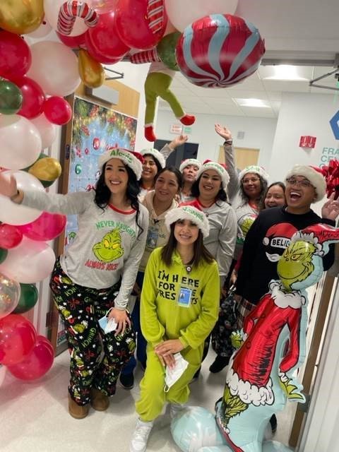 Group Photo at most recent pajama party