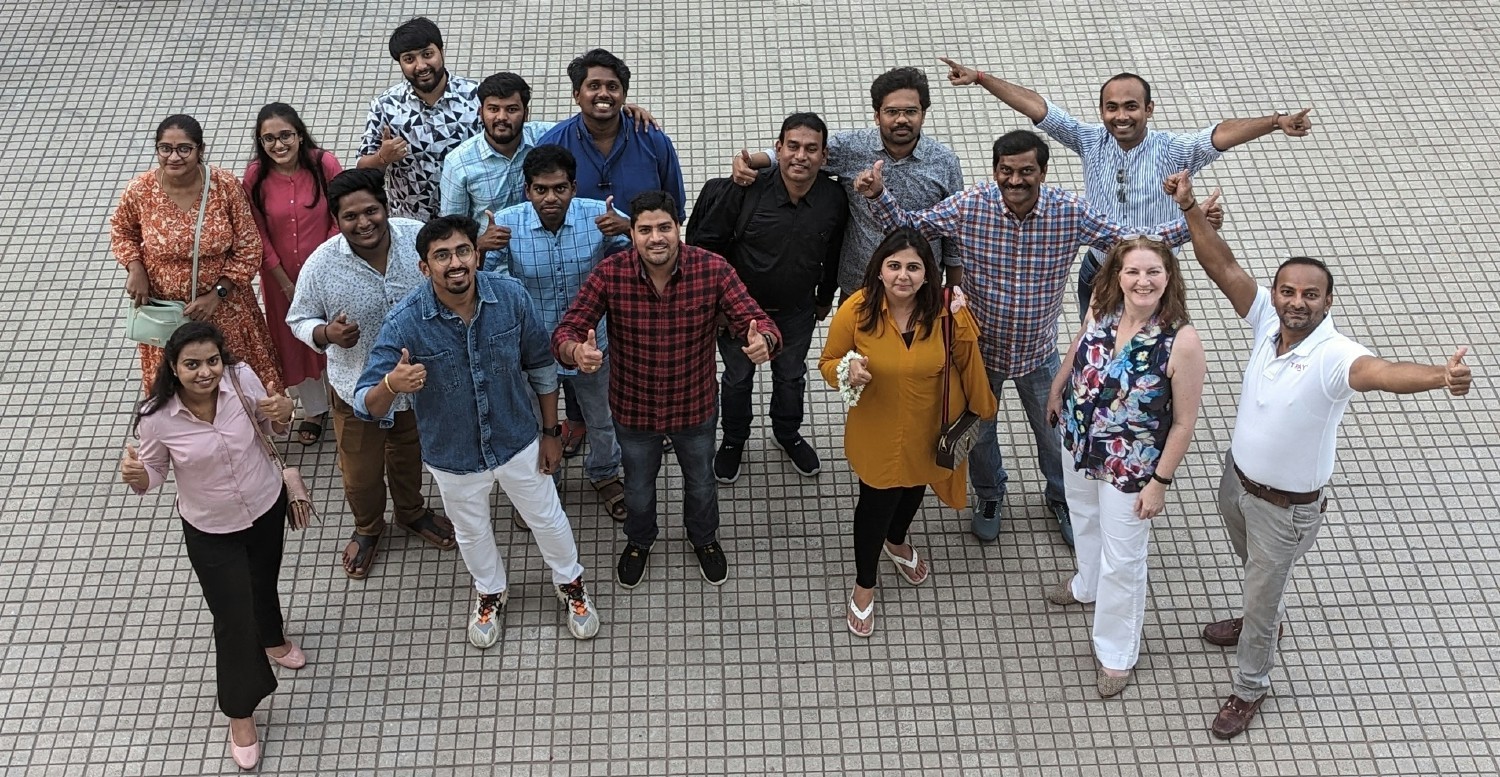 Optional team event -Falaknuma Palace. We look for opportunities to connect while also enabling a remote work culture.