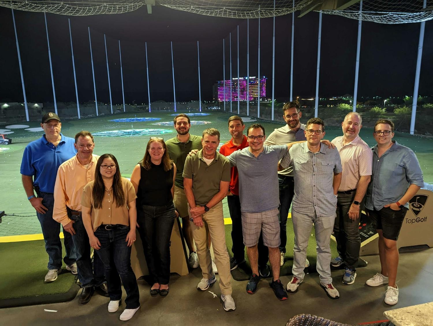 Enjoying downtime at Top Golf after a 3 day deep dive on improving the deployment experience for one of our customers.