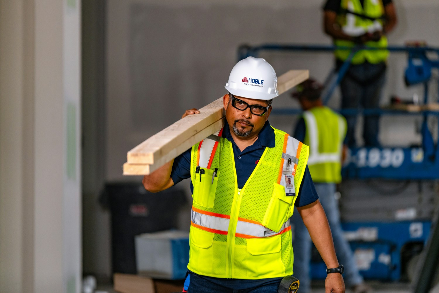 Noble field team delivers quality craftsmanship with focus, pride, and purpose on every job site.