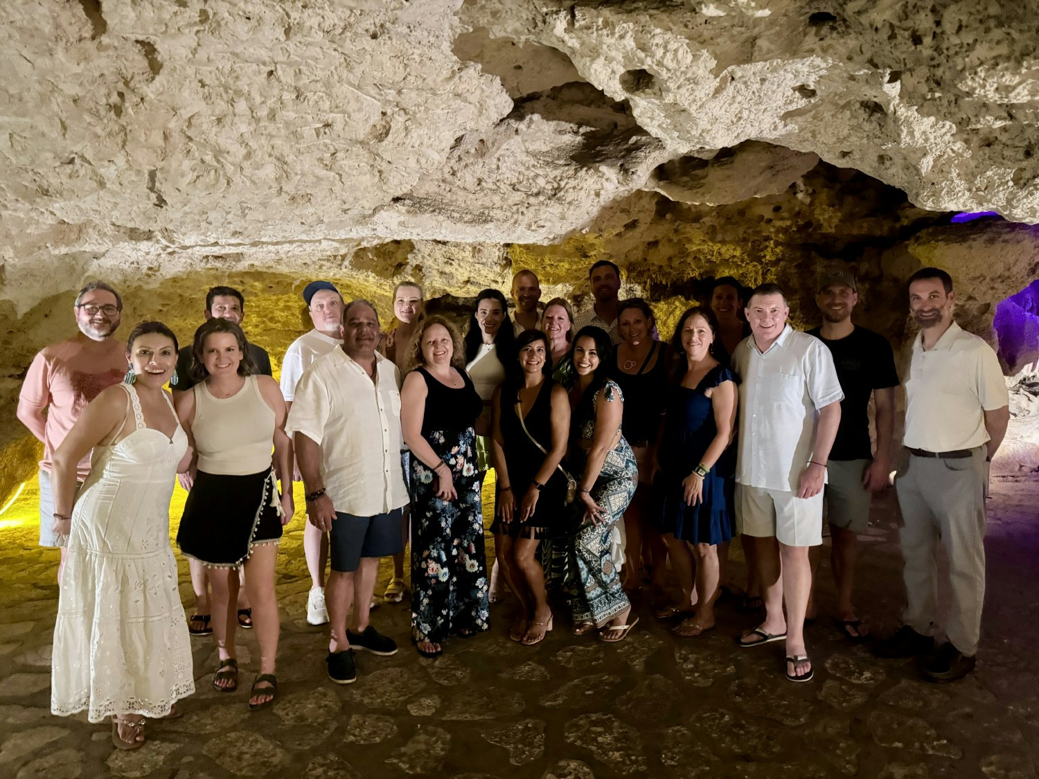 2025 Company Retreat to Play del Carmen Group Dinner 