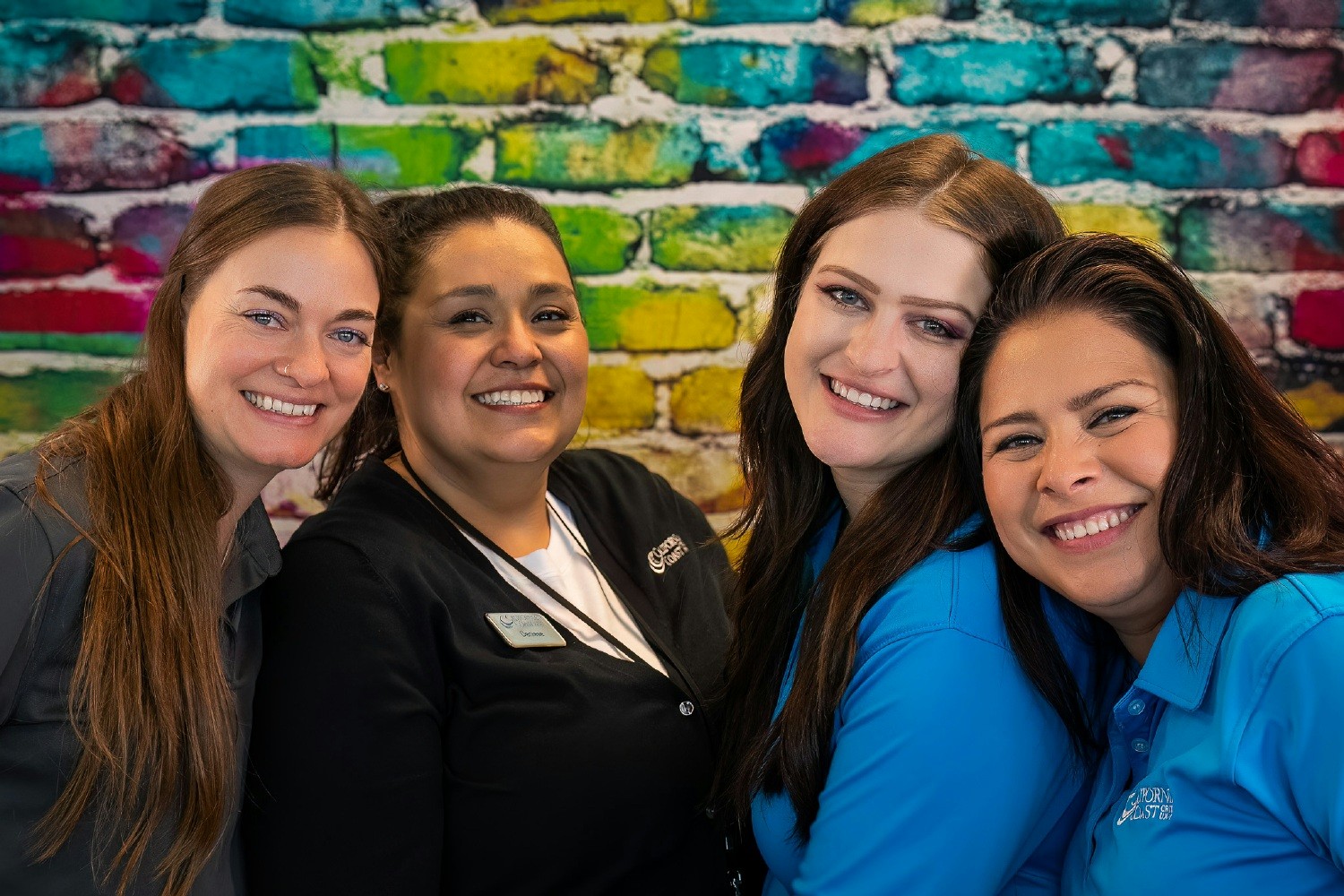 The Cal Coast training team at a photo event day. 