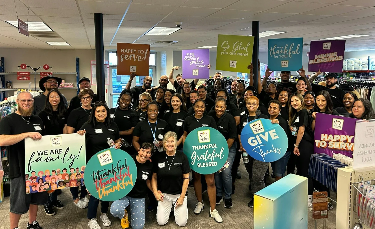 Team members in our Plano, Texas location came together to serve the local community through Minnie's Food Pantry.