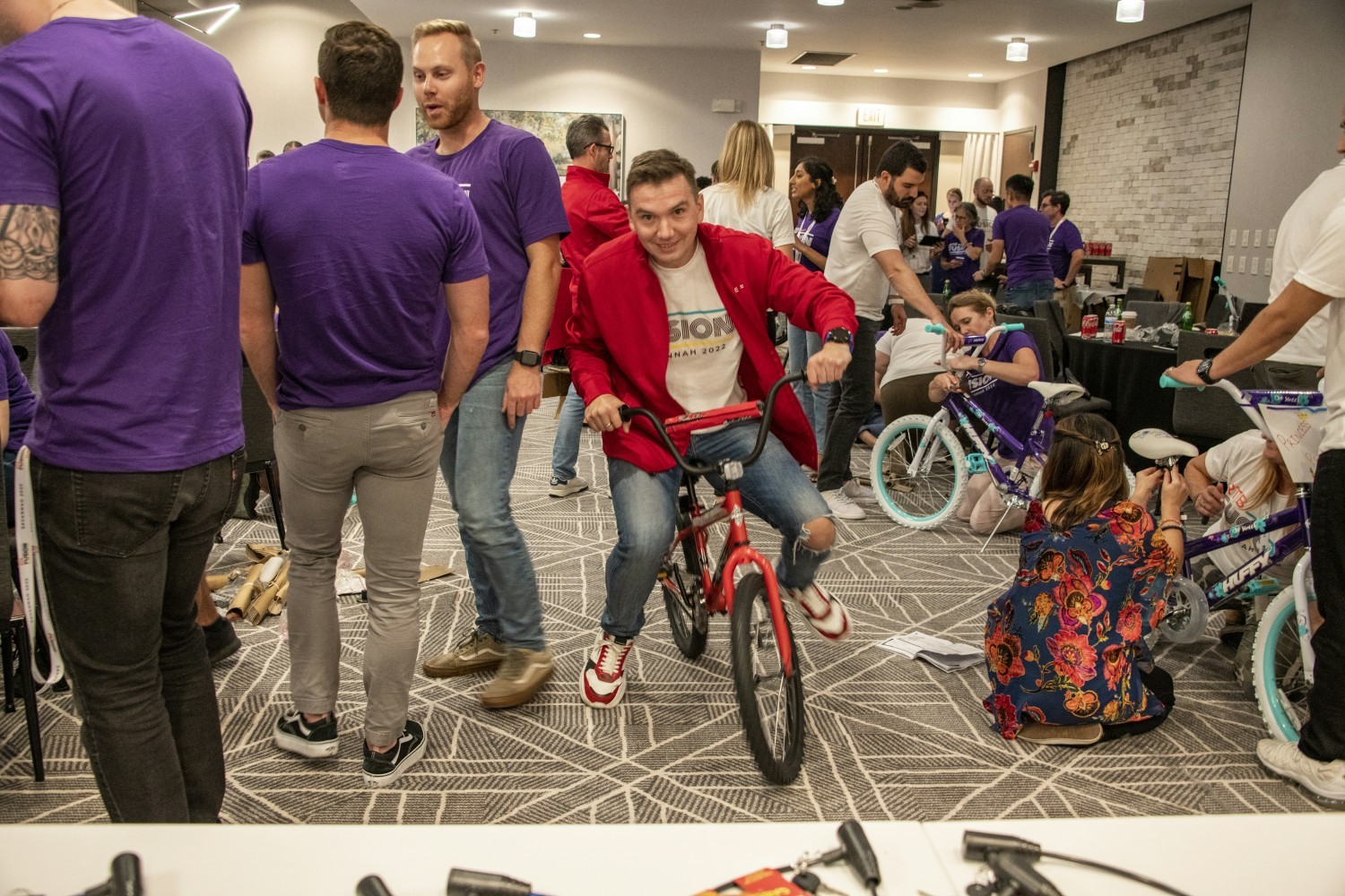 US Team Summit - Charity Build-a-Bike