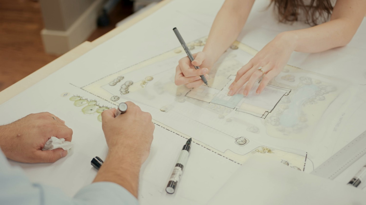Collaborative conceptual masterplan development