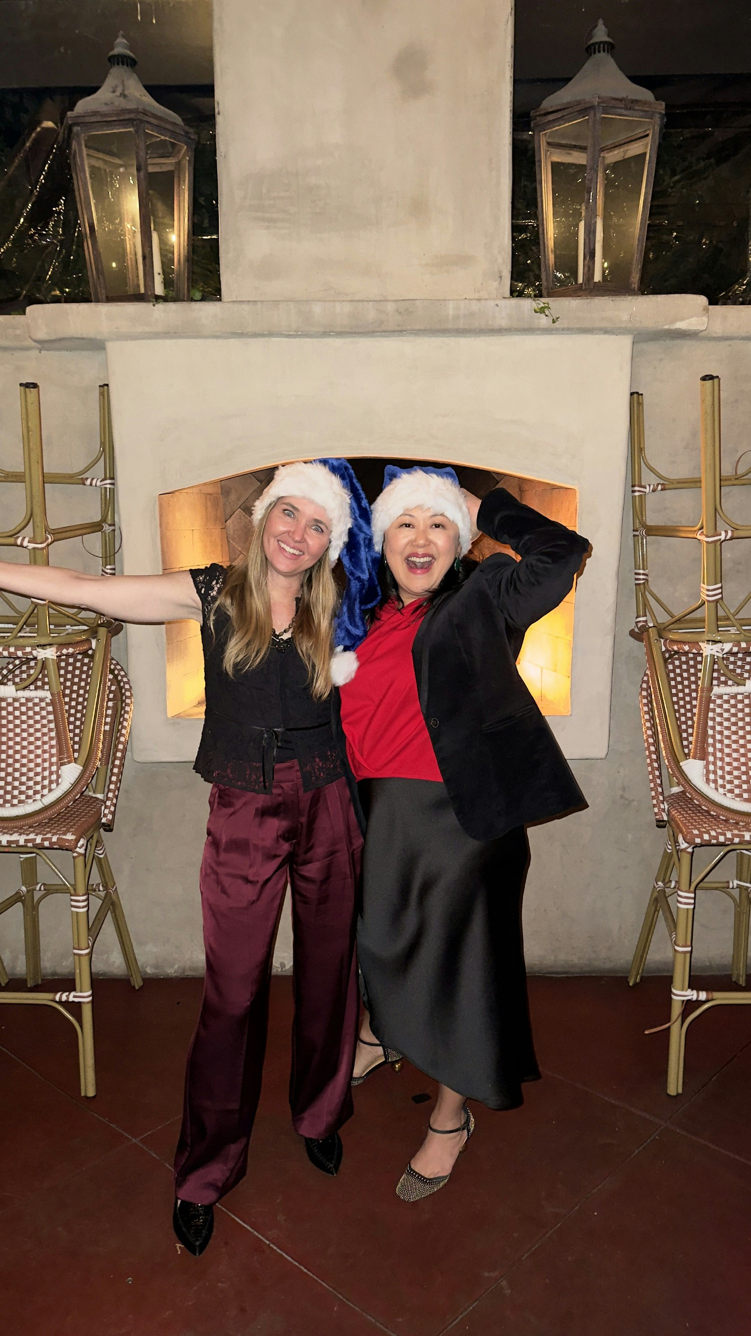 Belay Investment Group's Co-Founders celebrating together at the Annual Holiday Party
