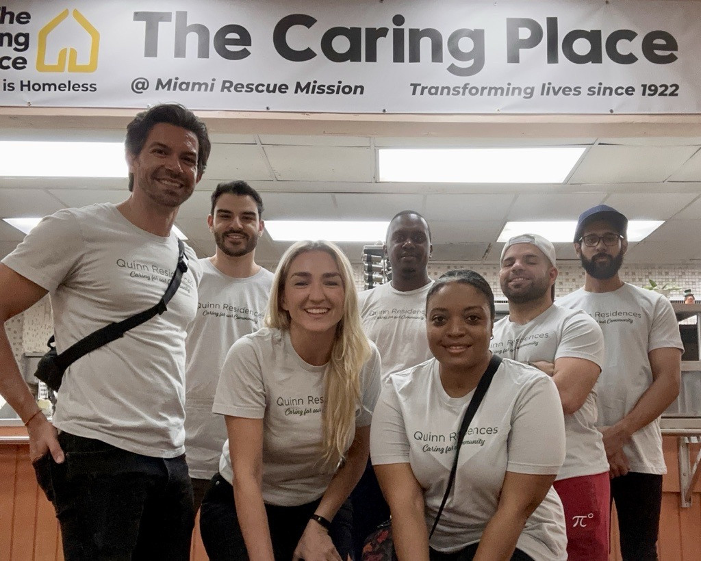 Volunteering Event for the Caring Place Miami