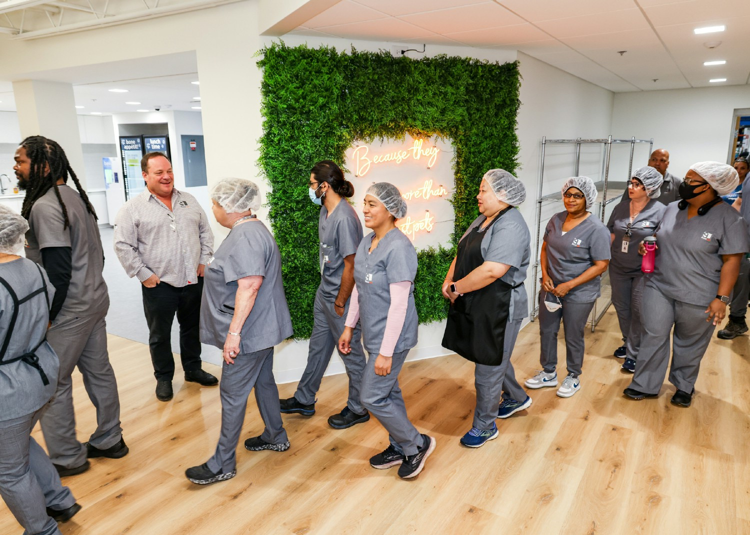 Grand Opening of New Breakroom