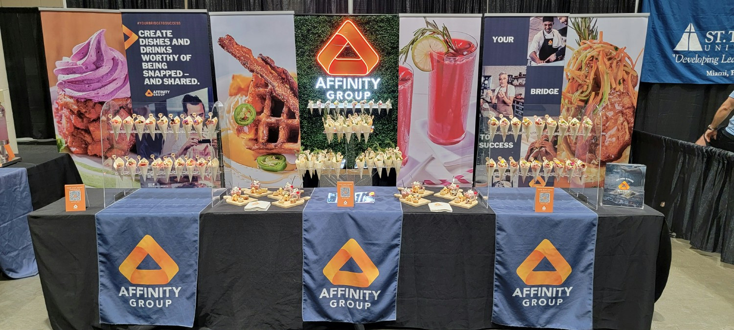 Affinity Group showcasing culinary skills and expertise at the ACF National Convention