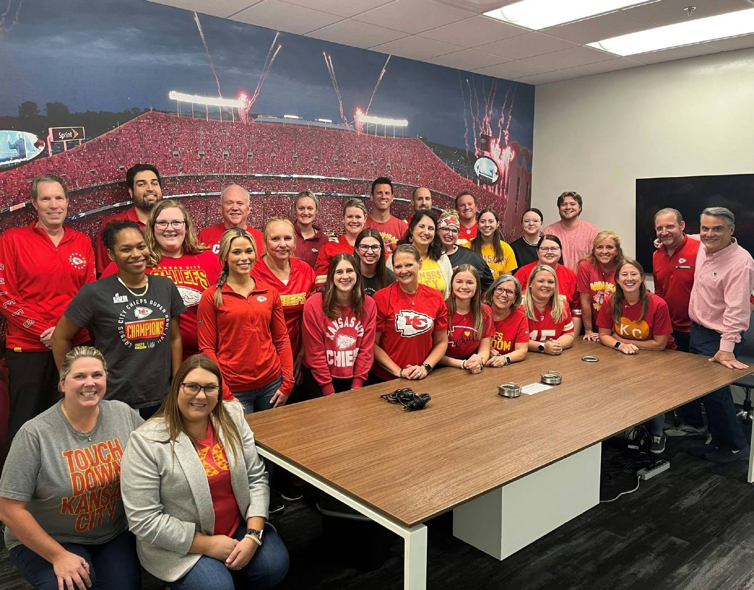 Chiefs Kingdom pride is shared among our Kansas City team.