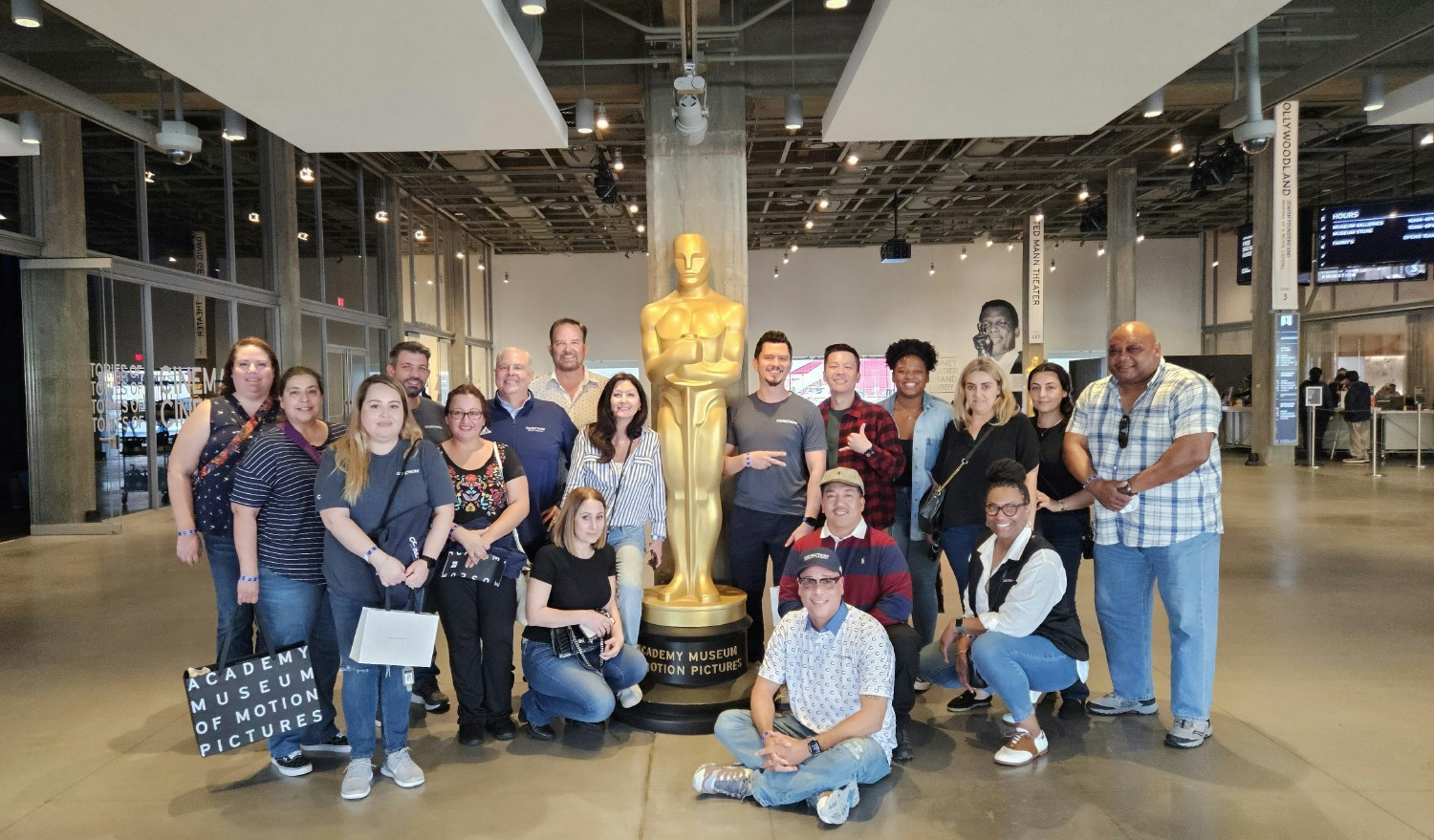 Our Glendale office takes a trip to tour the Academy Museum of Motion Pictures.