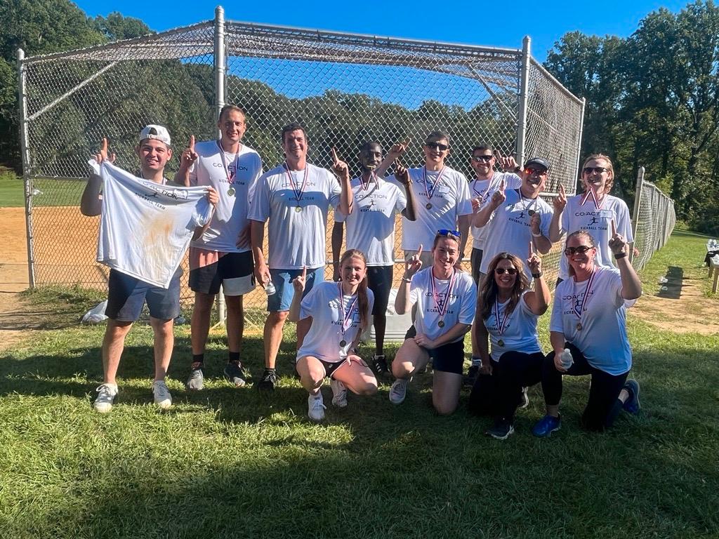 The Kickball Champions from our annual company picnic
