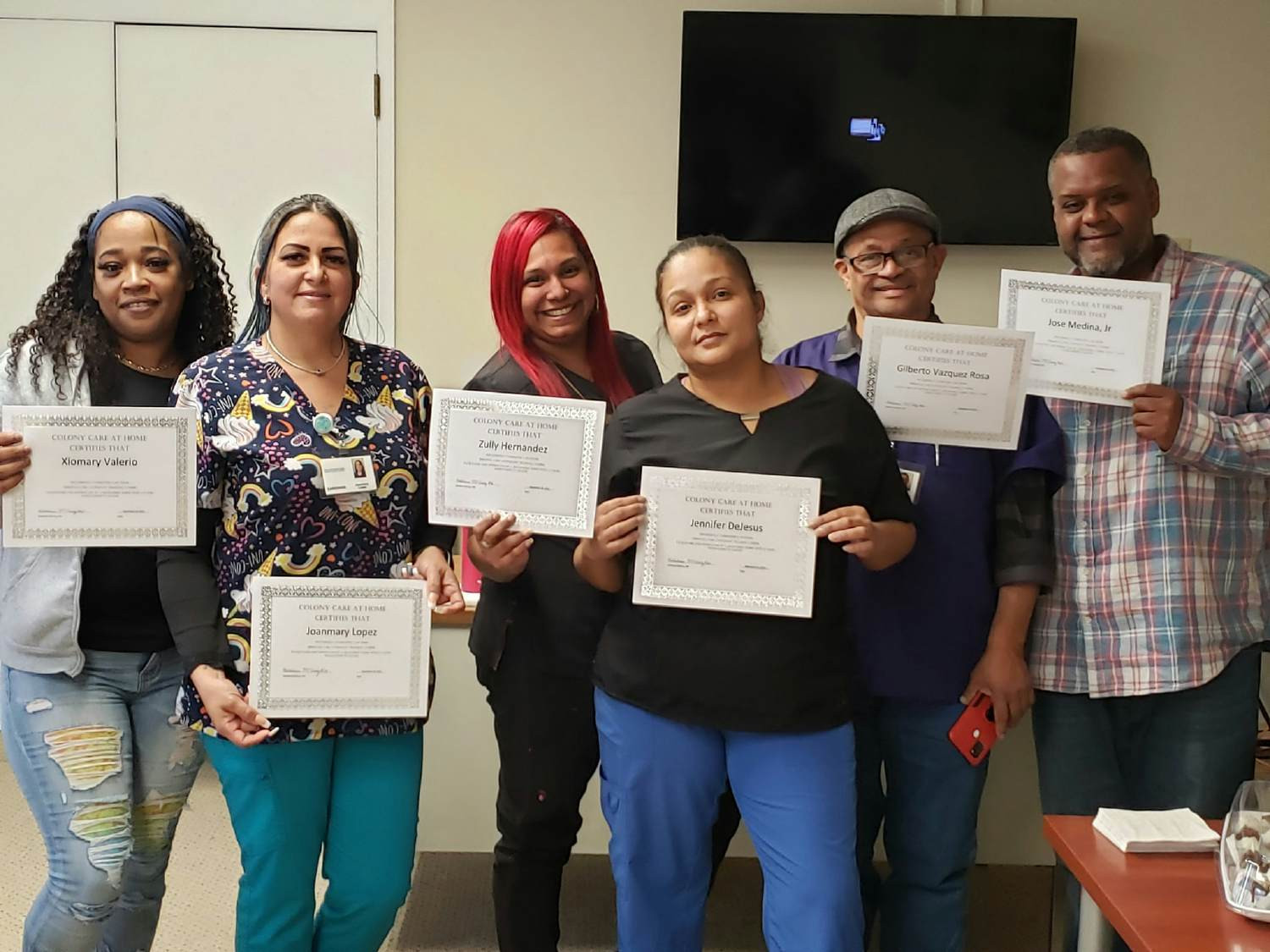 Celebrating the newest stars of care—congrat to the graduates of our PCA class, ready to make a difference from day one!