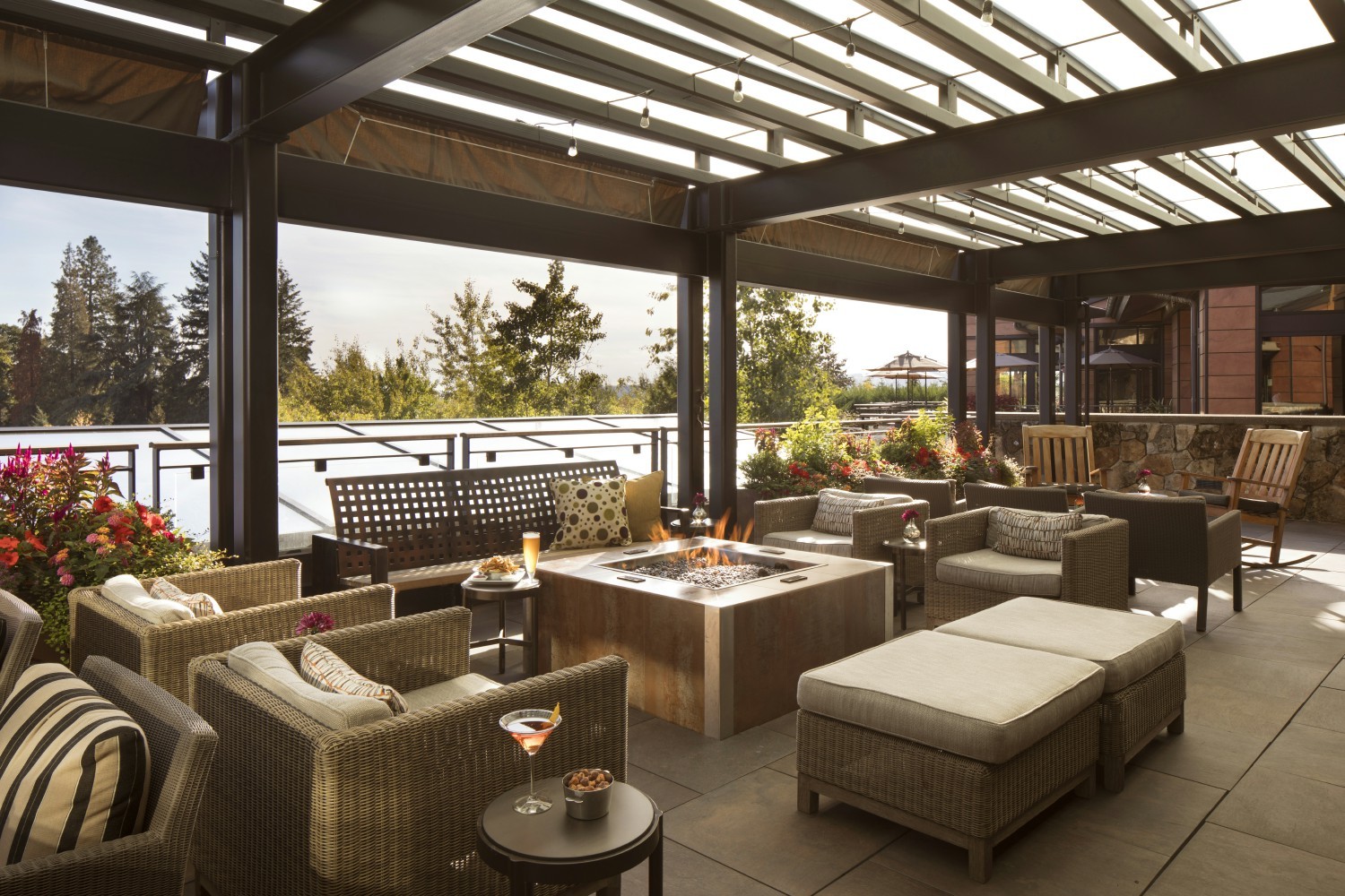 JORY Restaurant outdoor terrace