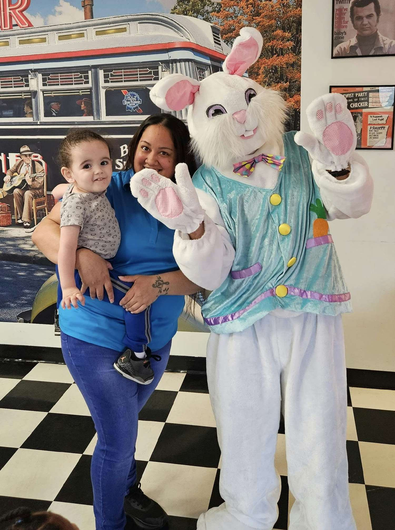 Yes, We LOVE the Easter Bunny!