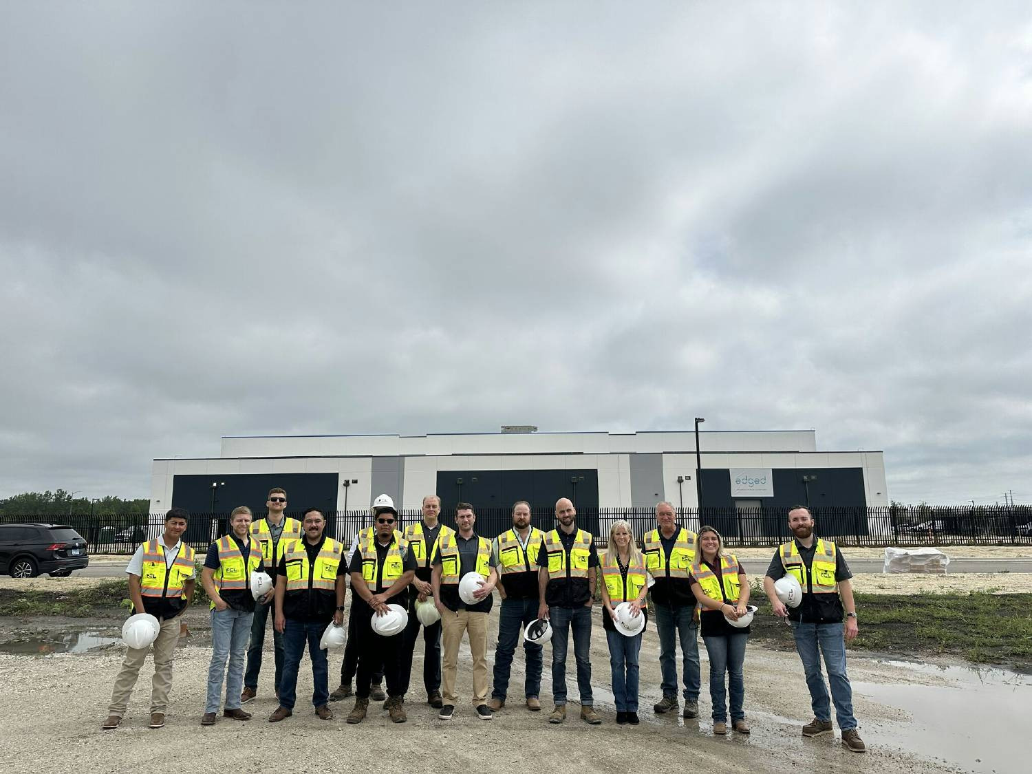 In onboarding, FCL new hires tour a job site under development to understand what it means to deliver the FCL Experience