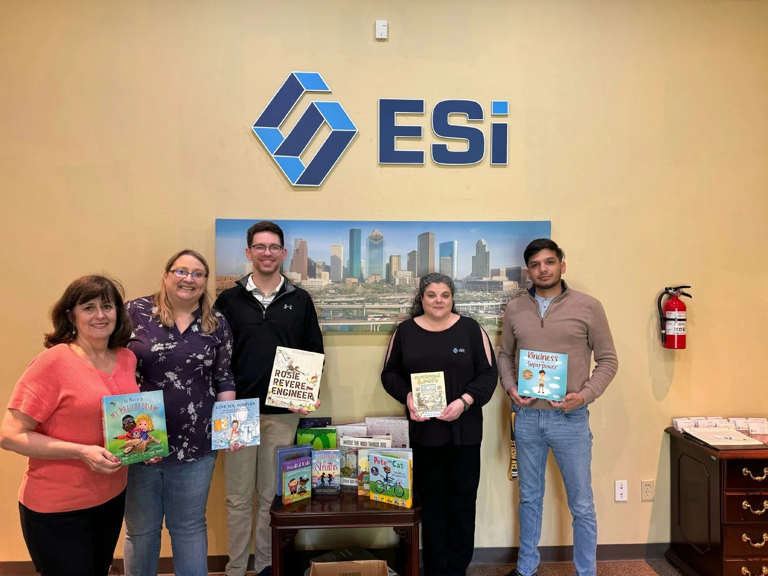 ESi makes an impact in our local communities by hosting annual can drives, blood drives, and other initiatives.