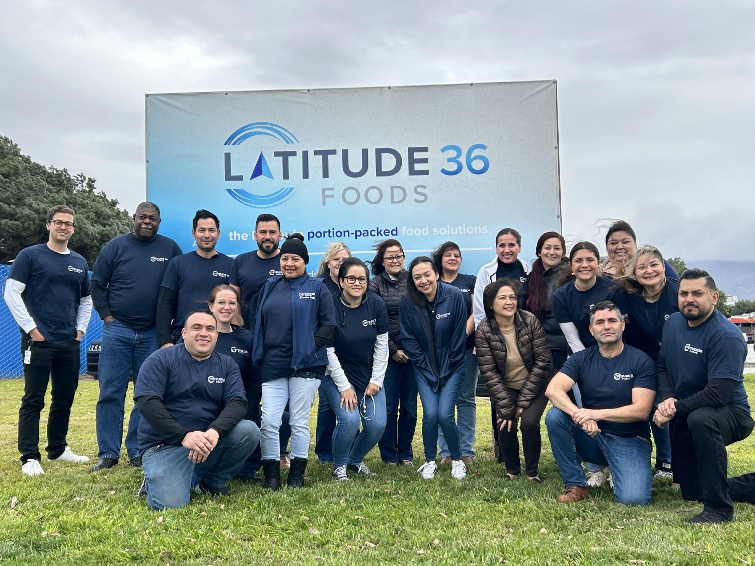 Our amazing Salinas, CA facility employees showing some “Latitude Pride.”