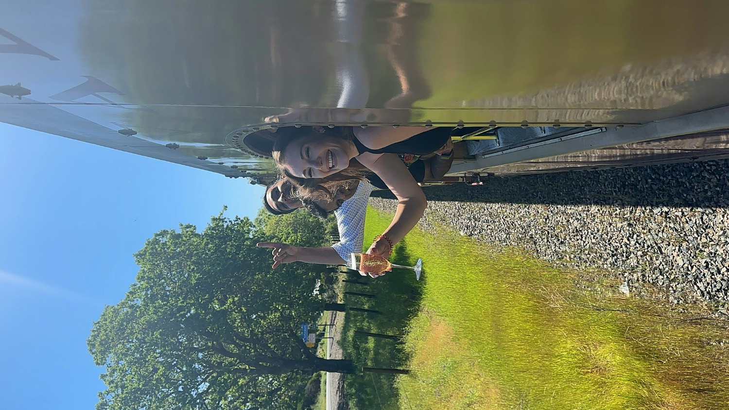 Enjoying the journey together—our team bonded over a train ride during the Sales Kick-off 2024.