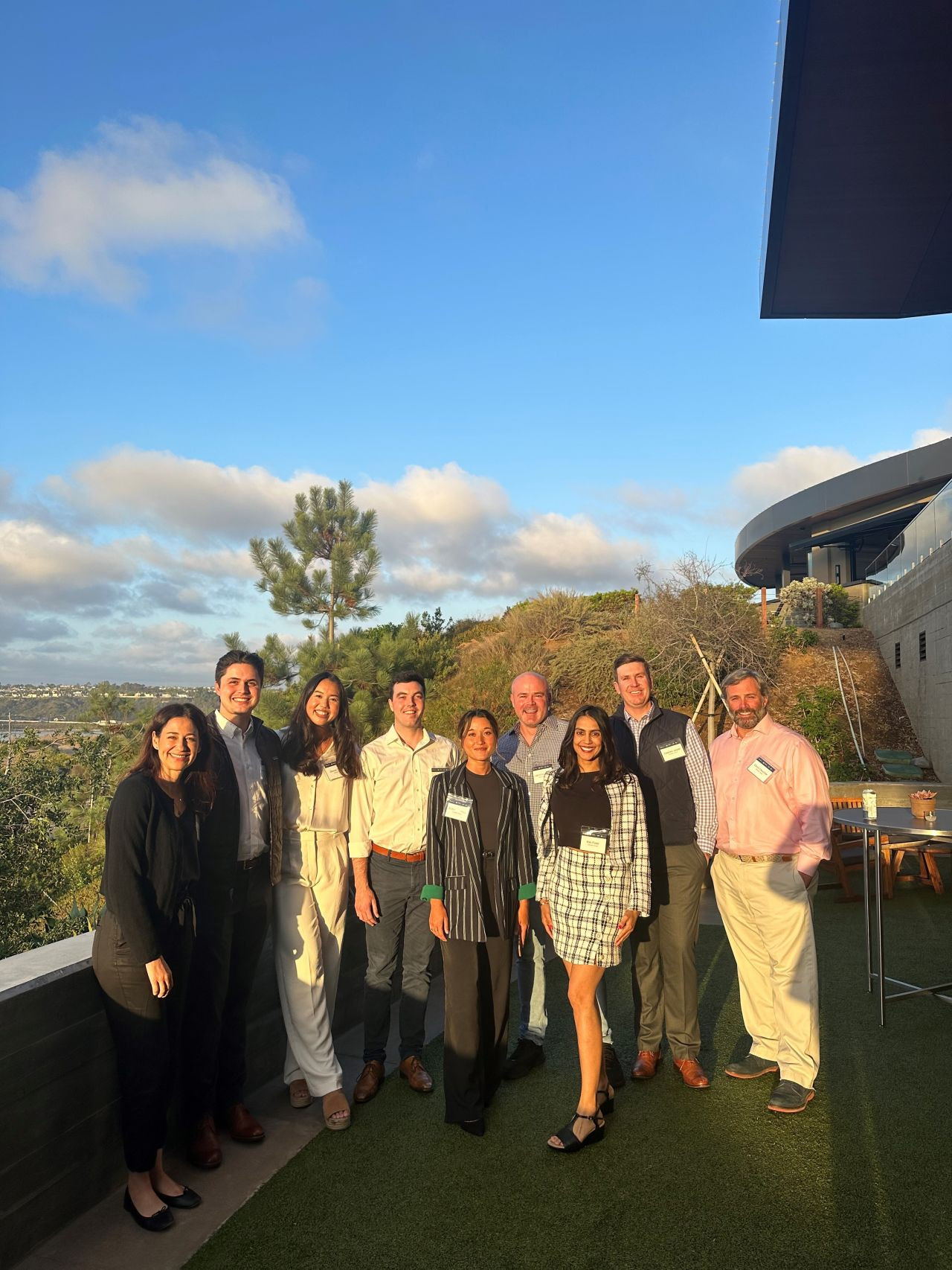 The Gilmartin team hosted a networking event to connect with executives in the space.
