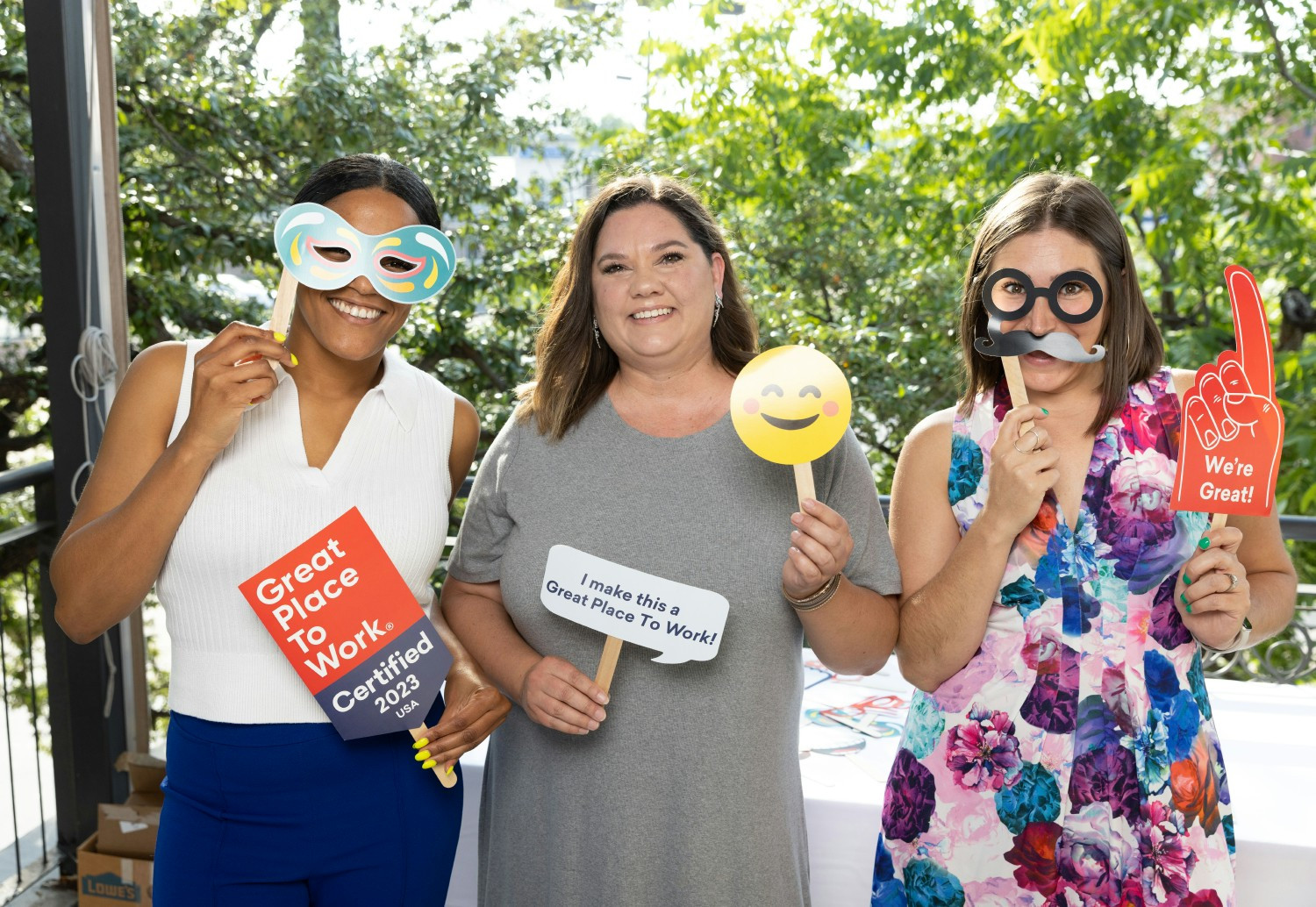 Celebrating our first GPTW certification. 