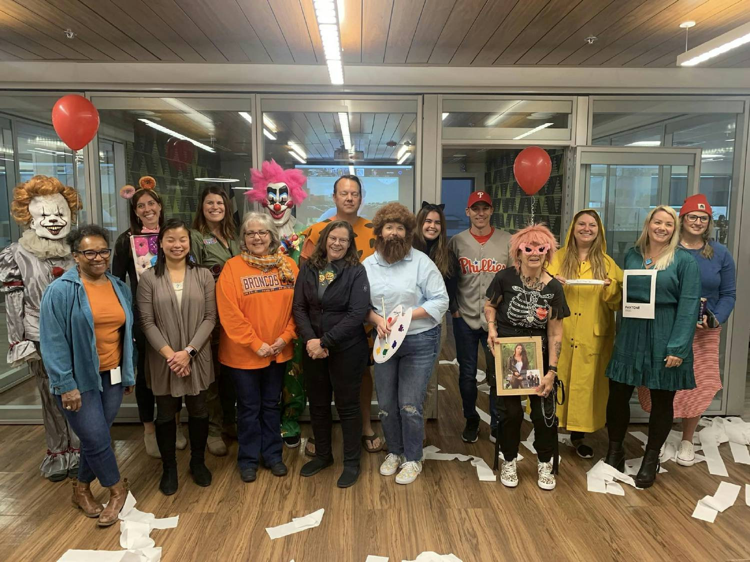 We celebrate Halloween with chili and a costume contest every year in our Denver office!